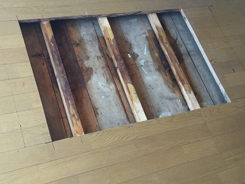 床下の現状確認